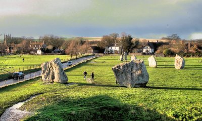 פאזל של Avebury stone circle