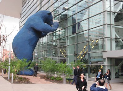 the blue bear