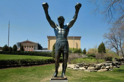 פאזל של Rocky statue