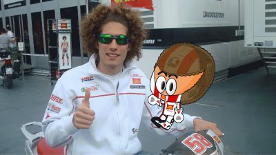 Foto de Marco Simoncelli