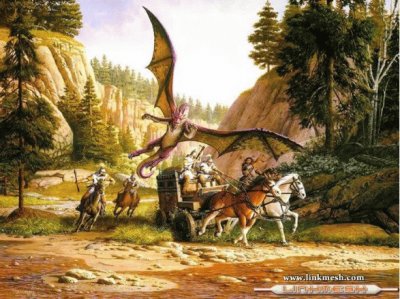 VUELO DE DRAGONES jigsaw puzzle