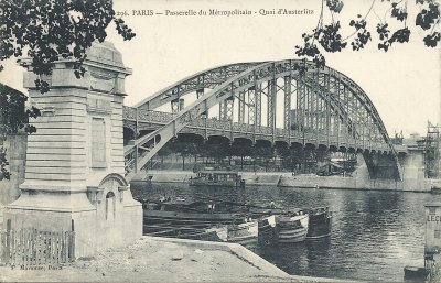 Viaduc d 'Austerlitz sur la Seine