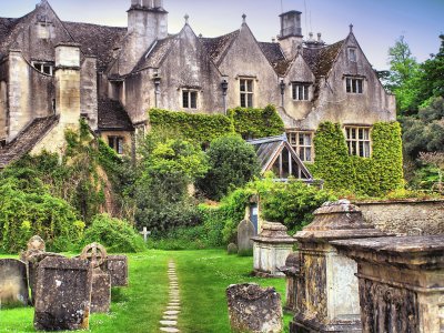 Manor House Bibury jigsaw puzzle