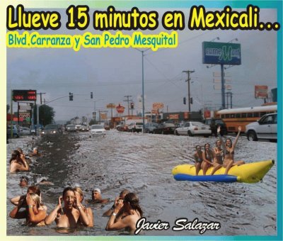 LLUEVE 15 MINUTOS EN MEXICALI