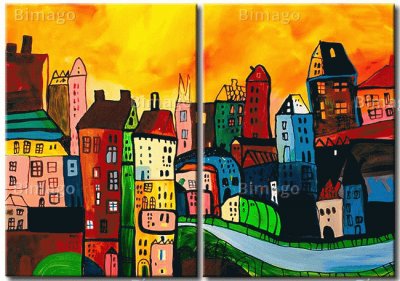 CIUDAD MULTICOLOR jigsaw puzzle