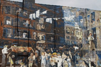 פאזל של cliff dwellers mural