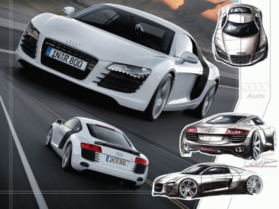 Auidi R8 jigsaw puzzle