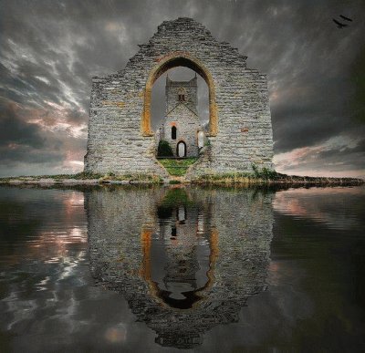 Loc Ard castle ruins jigsaw puzzle