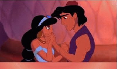 פאזל של Jasmine e Aladin