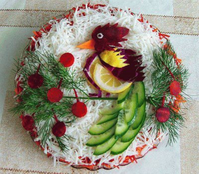 פאזל של edible food art