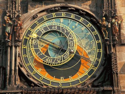 1410 CE clock Prague jigsaw puzzle