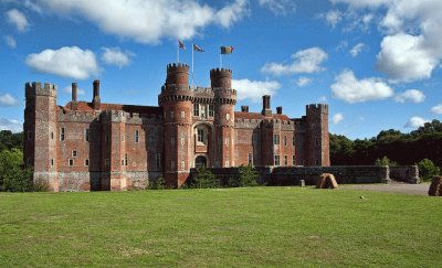 Castelo Herstmonceux - Inglaterra jigsaw puzzle