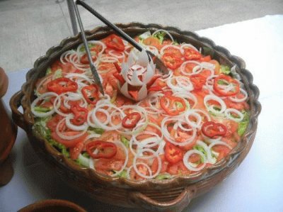 פאזל של tomato salad