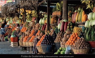 frutas de Guatemala