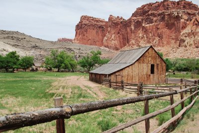Barn at Capitol Reef jigsaw puzzle