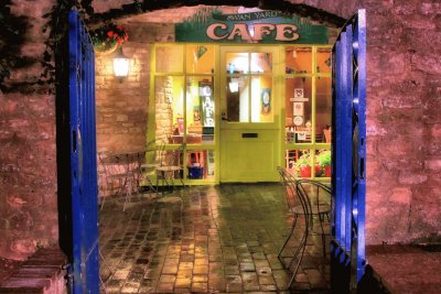 Cafe nights jigsaw puzzle