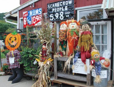 Scarecrows for sale jigsaw puzzle