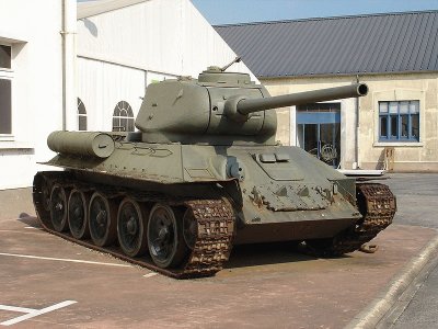 פאזל של Russian T-34 Tank