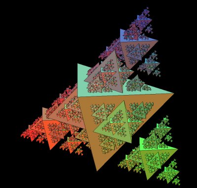 tetraeder fractal jigsaw puzzle