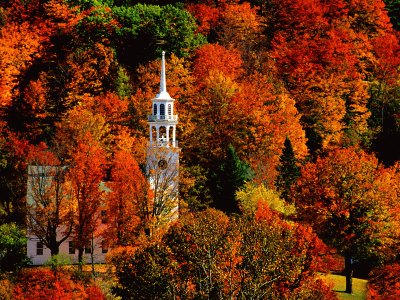 פאזל של country church Vermont