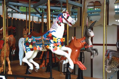 Carousel, Butchart Gardens jigsaw puzzle