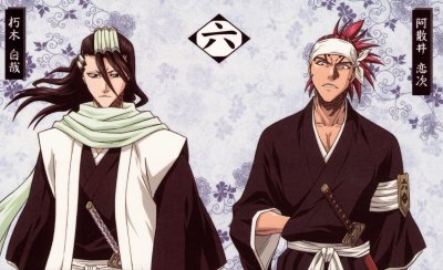 Byakuya y Renji jigsaw puzzle