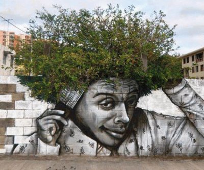 פאזל של street art and nature