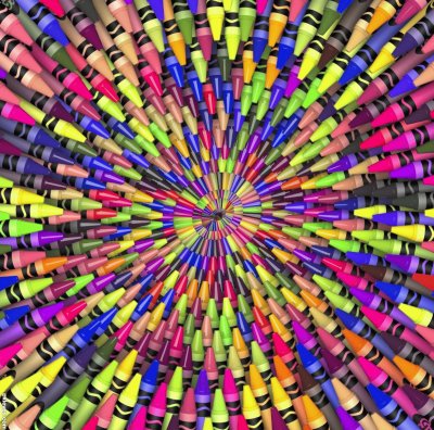פאזל של crayon fractal