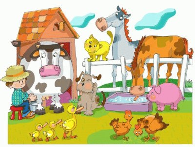 פאזל של Animales de la granja