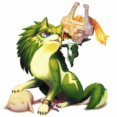Midna and Link 1 jigsaw puzzle