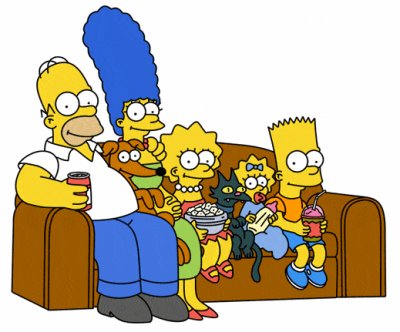 SimpsonsCouch1 jigsaw puzzle