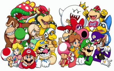 mario bros jigsaw puzzle