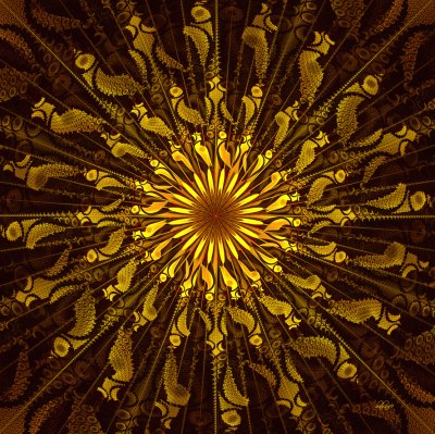 fractal sun