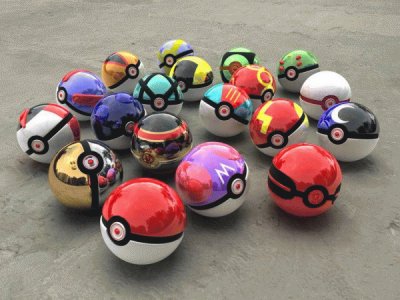 פאזל של poke ball