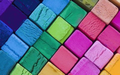 cubos multicolor