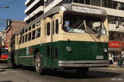 Trolley en Valparaiso jigsaw puzzle