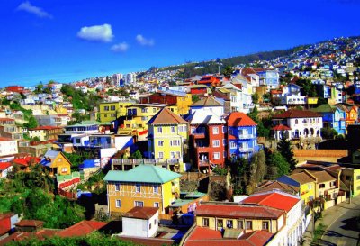 Cerros de Valparaiso 2 jigsaw puzzle