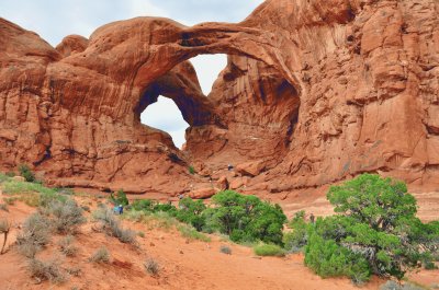 פאזל של Double Arch, Arches NP