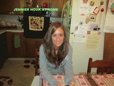 Jennifer at home