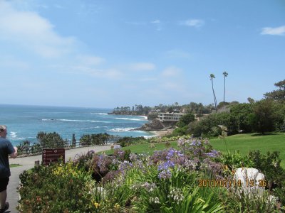 Laguna Beach(south of Los Angeles)