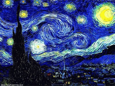 פאזל של noche estrellada- van gogh