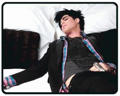 adam lambert sleepy