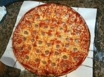 OCD pizza jigsaw puzzle