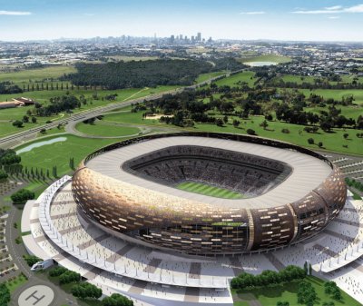 Soccer City Stadium, Mundial 2010 jigsaw puzzle