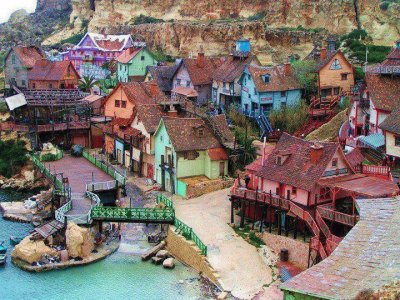 Popeye Town, Malta jigsaw puzzle