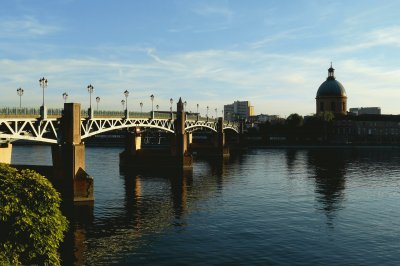 Puente en Toulouse, Francia jigsaw puzzle