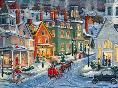 holiday jigsaw puzzle