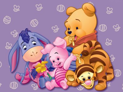 פאזל של Ursinho pooh baby