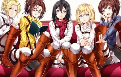 shingeki no kyojin chicas