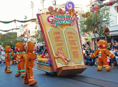 Disneyland Christmas Parade